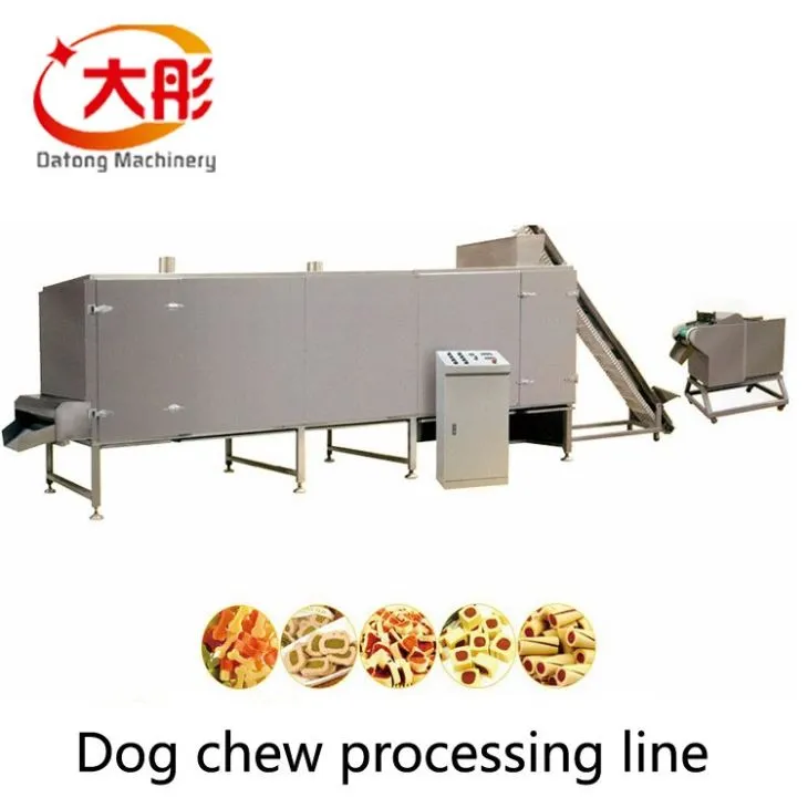 dog chew making line
